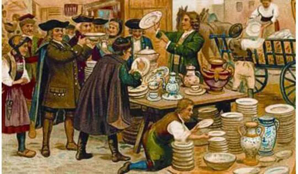 當時的歐洲人,非常癡迷于中國的陶瓷 當時的歐洲人,非常癡迷于中國的陶瓷